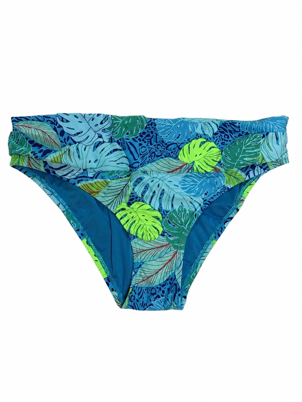 Sunsets Wild Palms Tropical Bikini Bottom Mid Rise XL Swimwear Separate